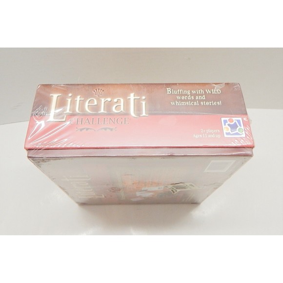 Literati Challenge Bluffing Cards SAT Words Discovery Bay Games Sealed - Picture 5 of 8